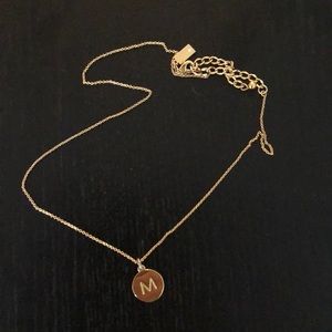 Kate Spade Initial “M” Necklace
